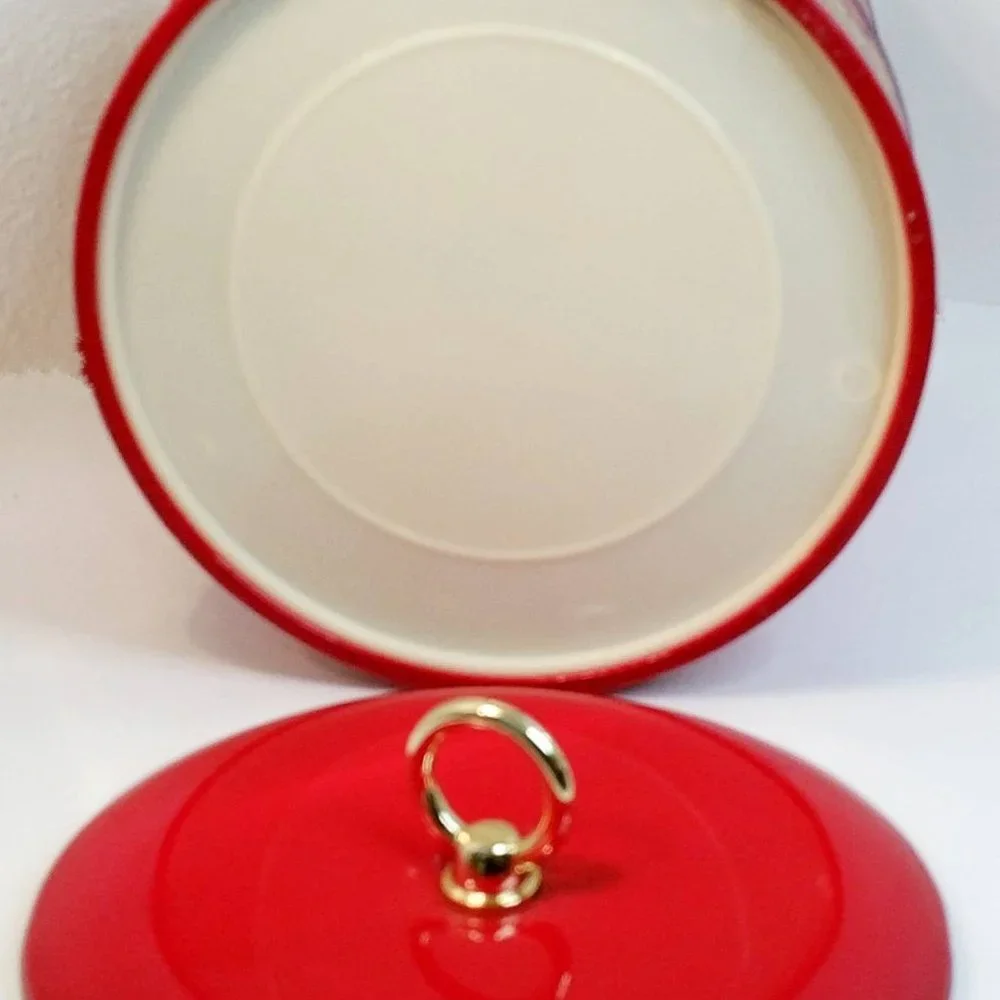 ICE BUCKET- Red Retro Perolin Promotional (Collectible/Man-Cave Decor)